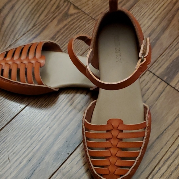 Faux Leather Huarache Flat - Picture 3 of 4